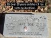 UNIDENTIFIED AND WAITING: THE WEBBERS FALLS JANE DOE Jane Doe