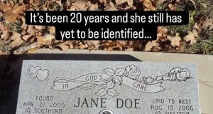UNIDENTIFIED AND WAITING: THE WEBBERS FALLS JANE DOE Jane Doe