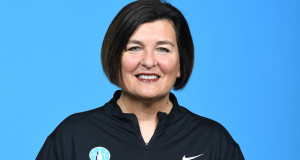 Only Native American coach in the WNBA Latricia Trammell